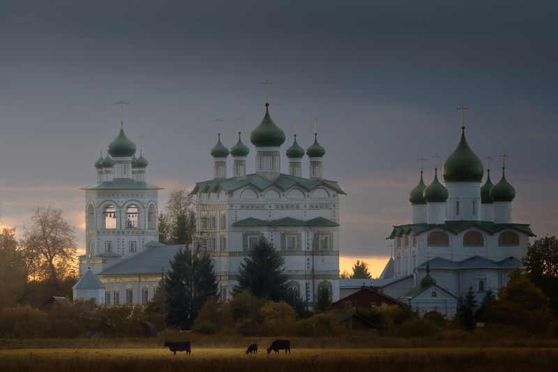 новгородская область, вяжищи, монастырь Новгородская областьphoto preview