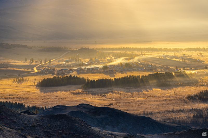 алтай Рассвет над Кураемphoto preview