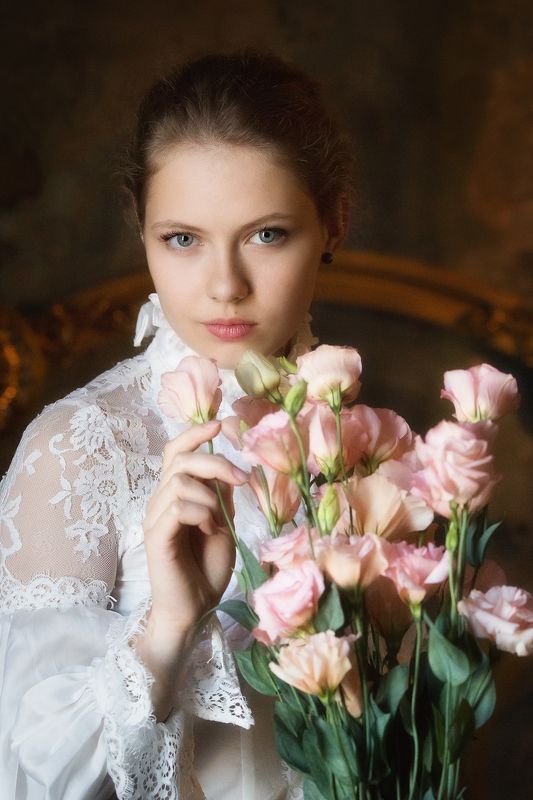 портрет, девушка Портретноеphoto preview