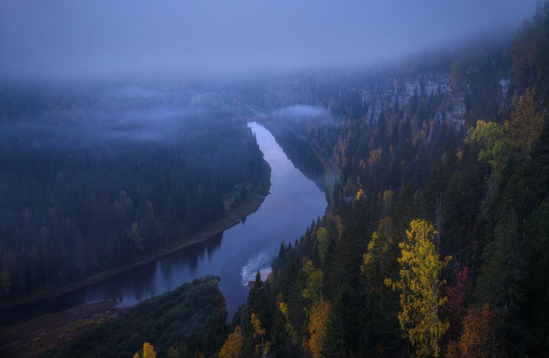 усьва Ранним утром на Усьвеphoto preview