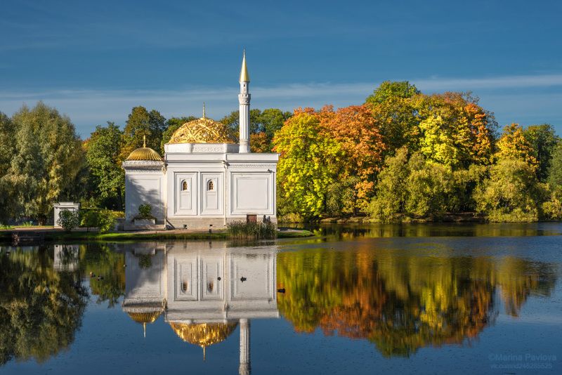 город, архитектура, город пушкин, царское село, екатерининский парк, павильон\\\