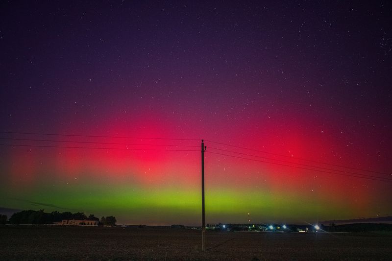 Северное сияние 11.10.2014photo preview