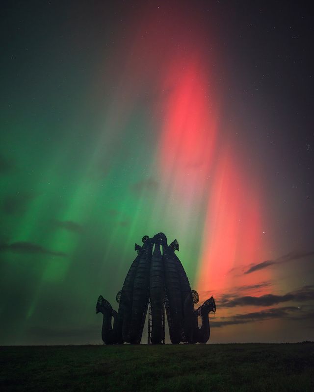 северное сияние, никола-ленивец, Бобурphoto preview