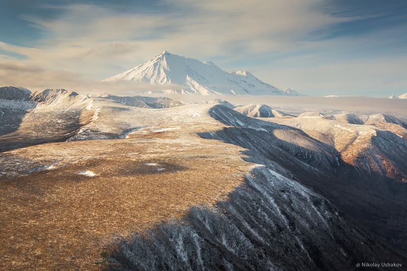 Камчатка Пролетая над вулканамиphoto preview