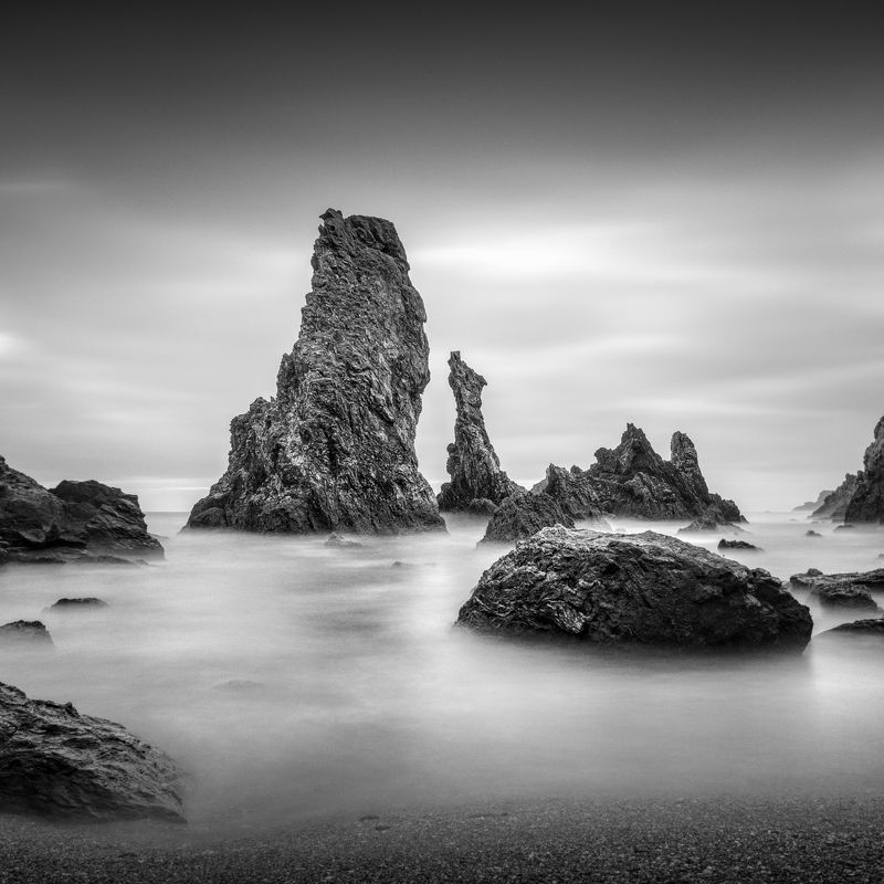 sea,square,longexposure,seascape,coastline,rocks,water Aiguilles de Port Cotonphoto preview