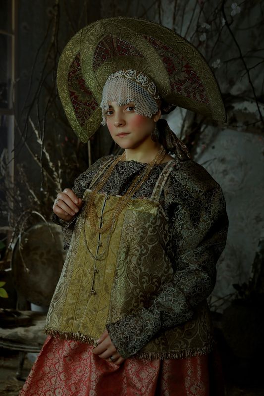 Портрет в кокошникеphoto preview