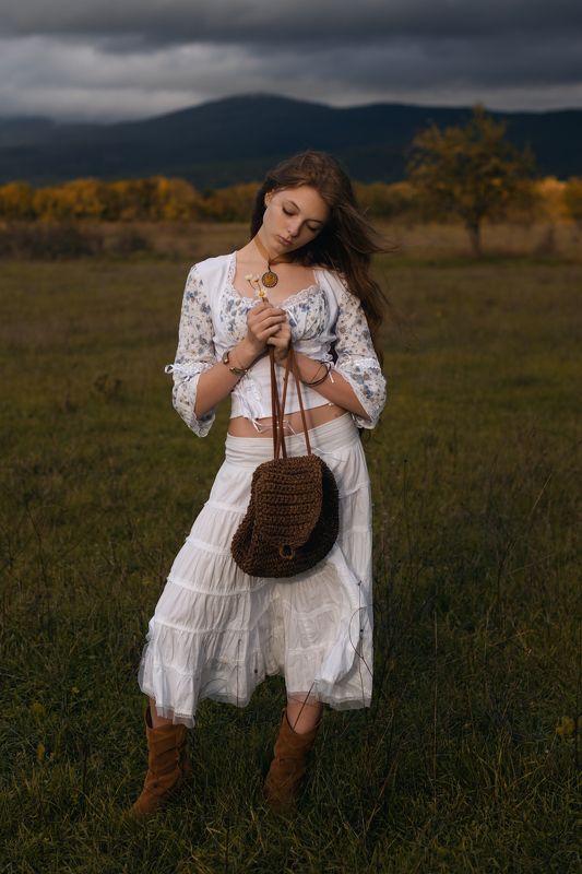 девушка, модель Последние ромашкиphoto preview