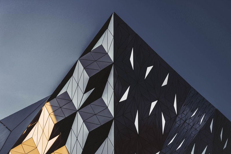 architecture, abstract, moscow, russia, troitsk, building, geometry, golad, dark Скалаphoto preview