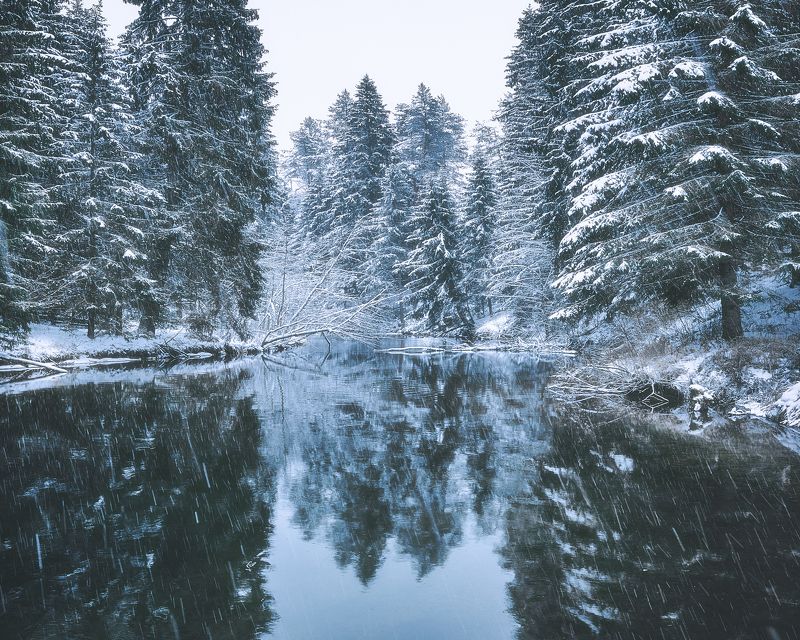 Зима, река, Валдай ***photo preview