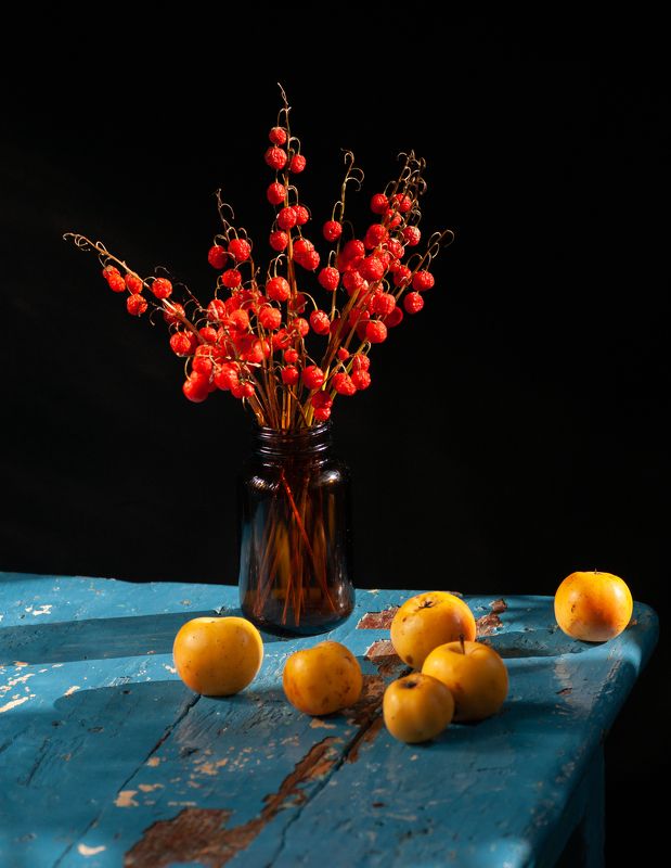 Осенний букет ландышейphoto preview