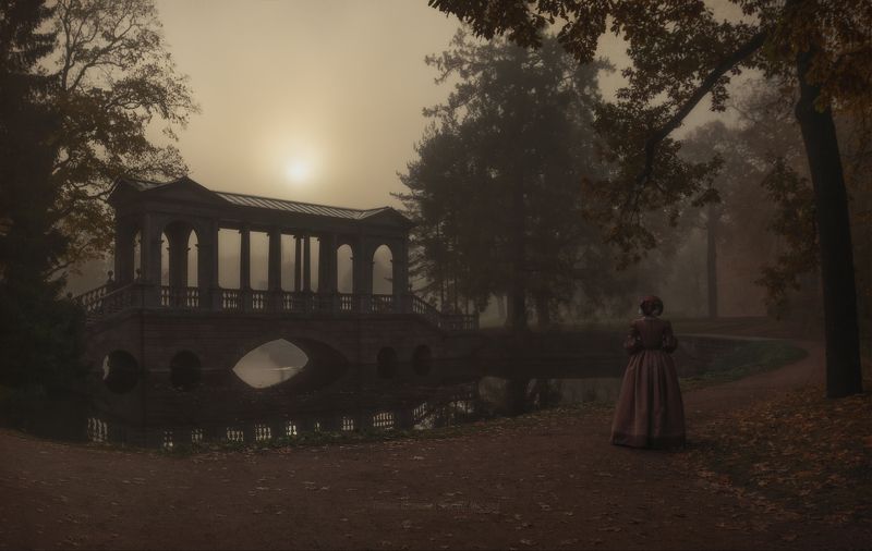 питер, пушкин, туман, царское село, царское,  landscape, tsarskoye selo, autumn,  городской пейзаж, санкт-петербург, рассвет Волшебные места, где я живу душой...photo preview