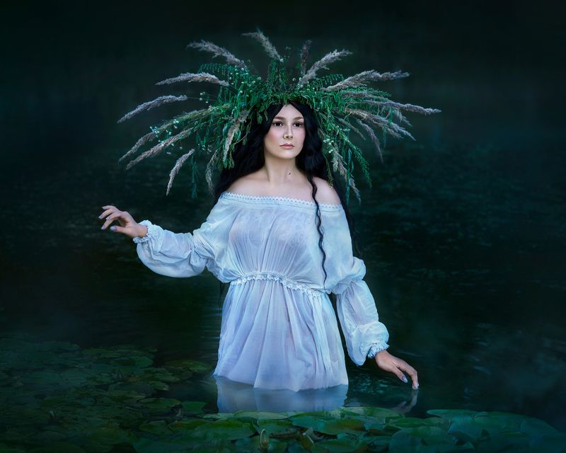 фотограф юлия дюдина, фотограф нижний новгород, арт фотограф,  волшебная фотосессия,русалка Русалкаphoto preview