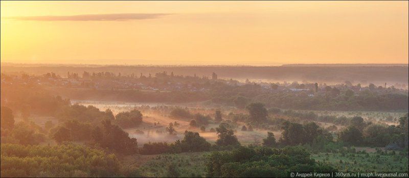 Дон, Воронежская область, пейзаж, рассвет, Обычное донское утроphoto preview