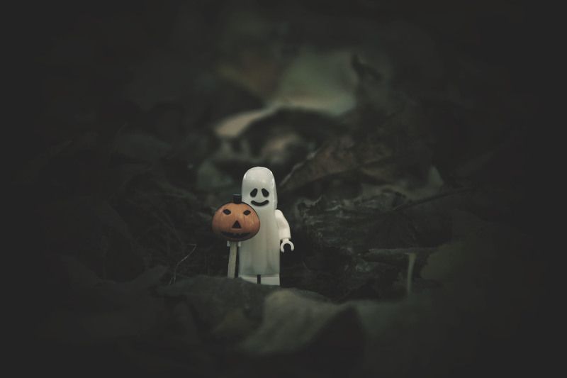 lego, lego minifigures, halloween, ghost, лего, человечки лего, привидение, хэллоуин Б-у-у фото превью