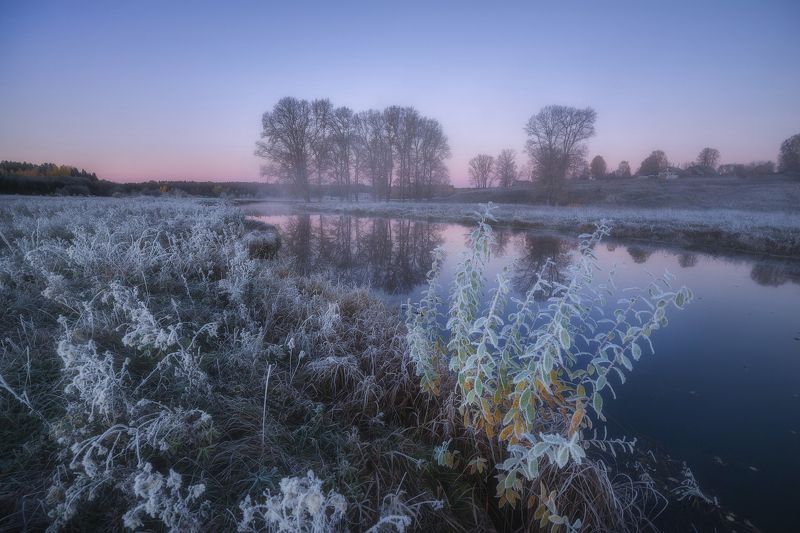 Морозная красота октябрьского утраphoto preview