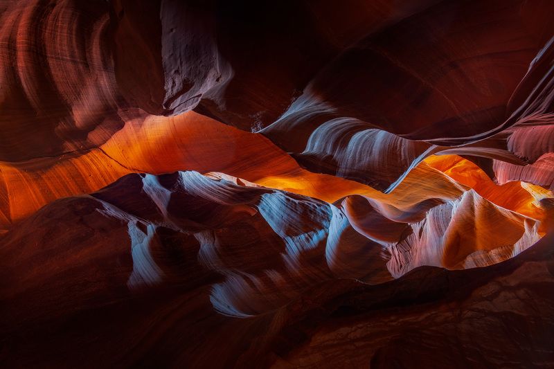 canyon, red rocks, antelope canyon Color Finds the Wayphoto preview