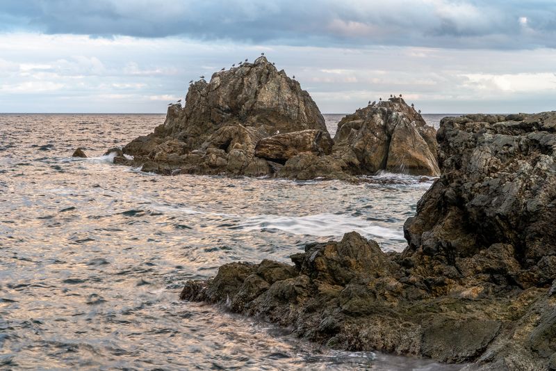Россия, Приморский край, Японское море, Приморье, полуостров Гамова, бухта Орлинка В Приморье фото превью