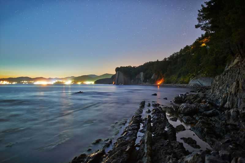 скала Киселева Скала Киселева ночьюphoto preview