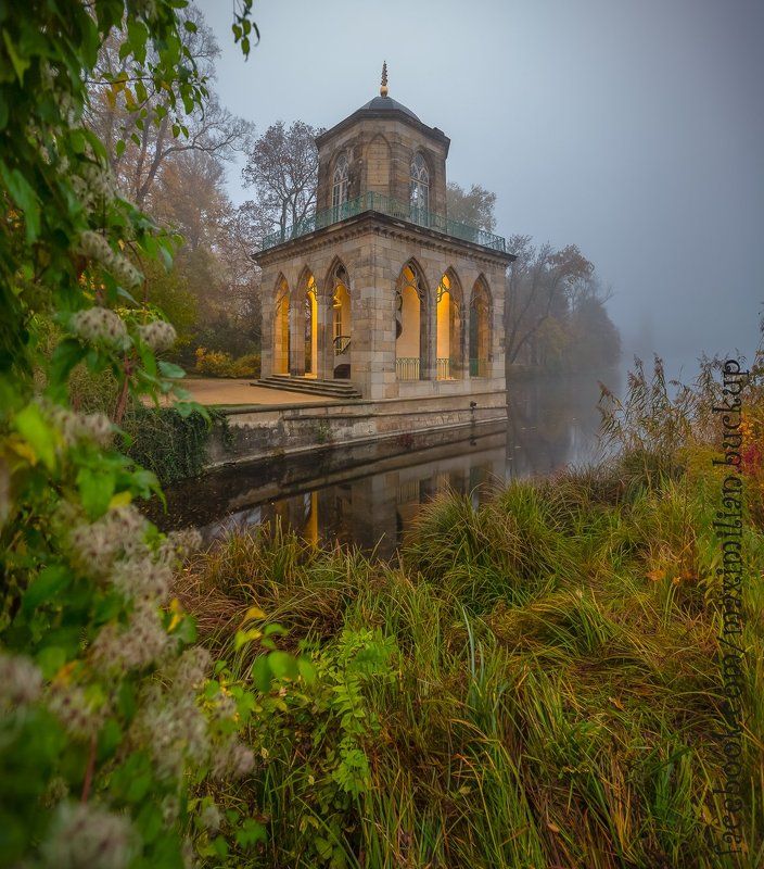 Germany, Осень, Отражение, Потсдам, Туман Осень в Потсдаме...photo preview