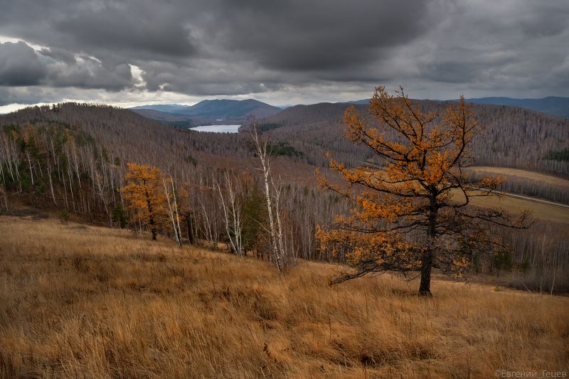пейзаж, урал, горы, осень Вид на Ильменский хребетphoto preview