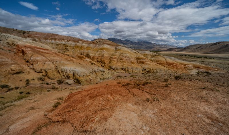 Россия, Горный Алтай, Кош-Агачский район,  Цветные горы Кызыл-Чина, Алтайский Марс Алтайский Марс фото превью