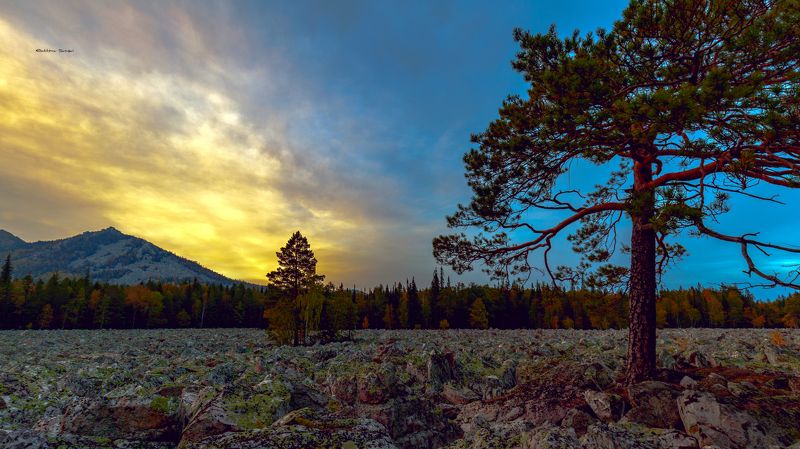 каменная река. таганай Природа Южного Уралаphoto preview