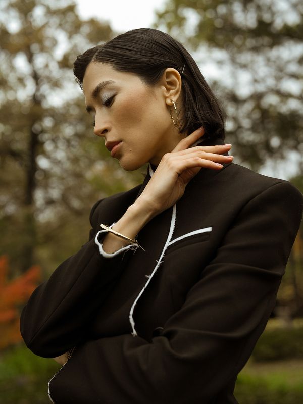 девушка,женский портрет, портрет, осень, осеняя, токио, сад, японский сад Японский садphoto preview