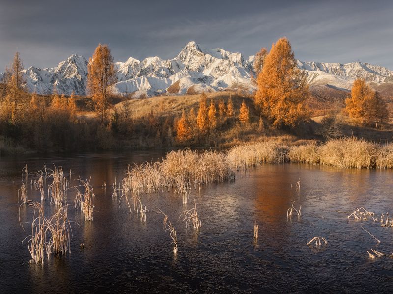 Утренние заморозки в урочище Ештыкельphoto preview