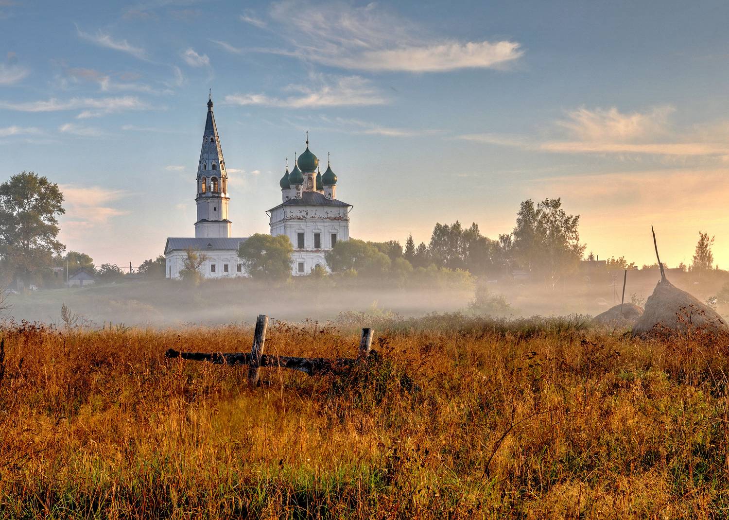 утро в Осенево. Автор: Добролюбова Тамара , Добролюбова Тамара