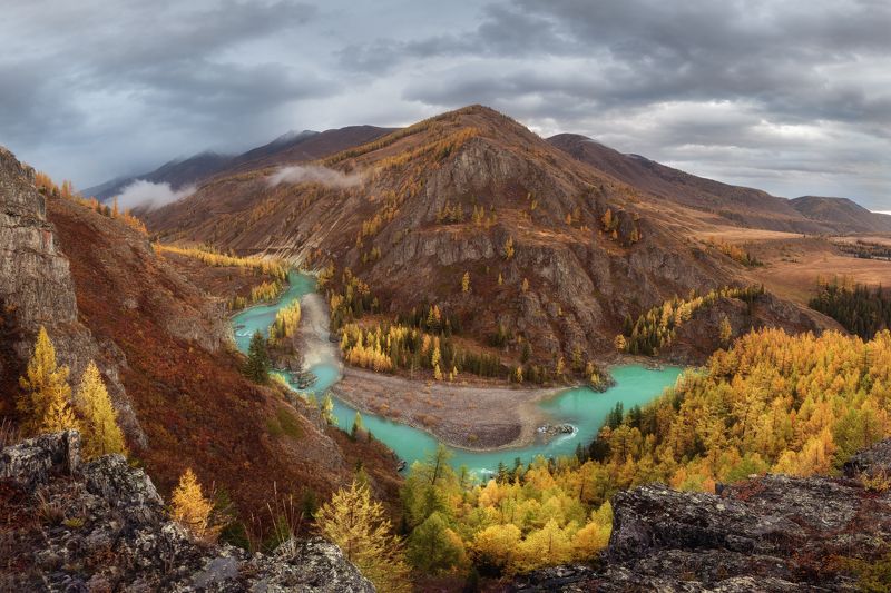 Долина реки Аргут (Горный Алтай)photo preview