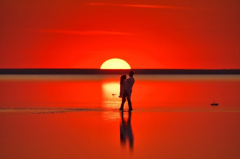 закат, эльтон, репортаж Летний закатphoto preview