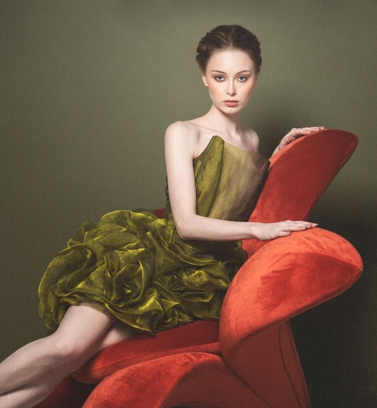 Гармония, цвета, цвета, стиль, гламур, девушка, вечность, фотография  «В гармонии с пространством»photo preview