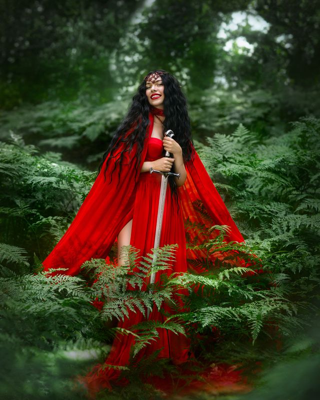 фотограф юлия дюдина, фотограф нижний новгород, арт фотограф,  волшебная фотосессия, темный эльф Темный эльфphoto preview