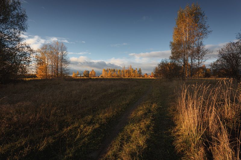 октябрь Торбеево На закате осени...photo preview