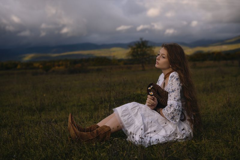 девушка, модель Шёпот осениphoto preview