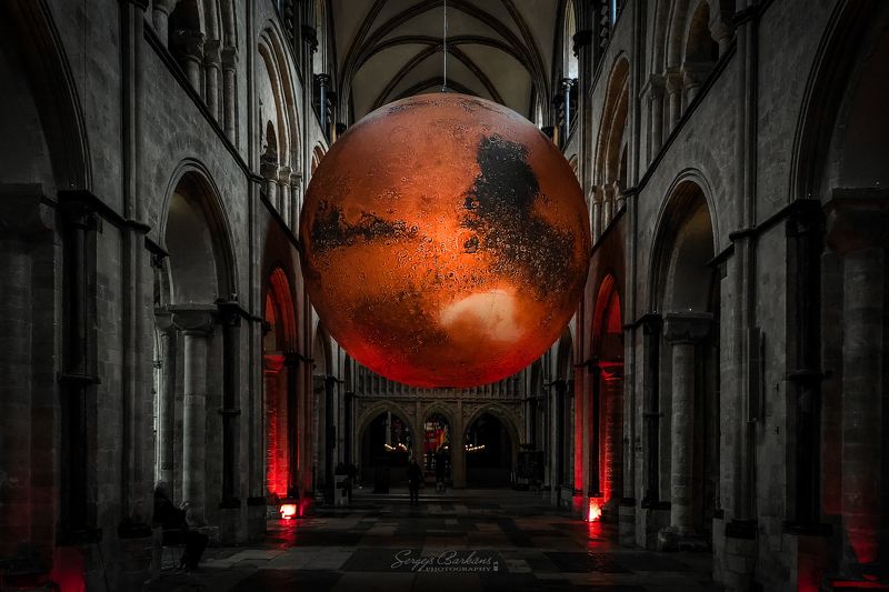 #mars #planet #chichester #cathedral #england Mars...photo preview