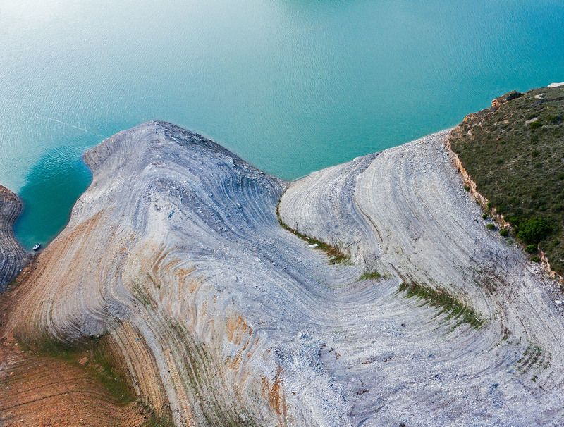 Дагестан, Кавказ, Унцукуль, музей Тетис, окаменелости, аэрофото \