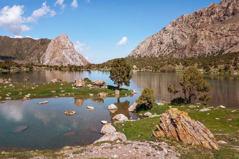 таджикистан, фанские горы, куликалонские озёра Фанские горыphoto preview