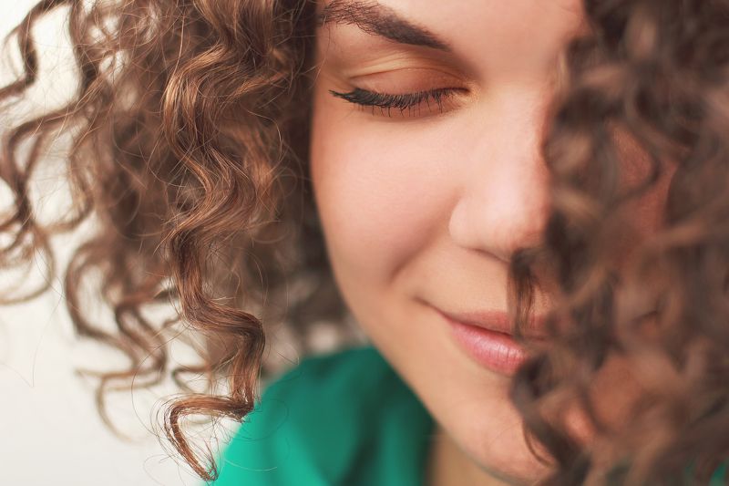 портрет, портрет девушки, кудри Mariaphoto preview