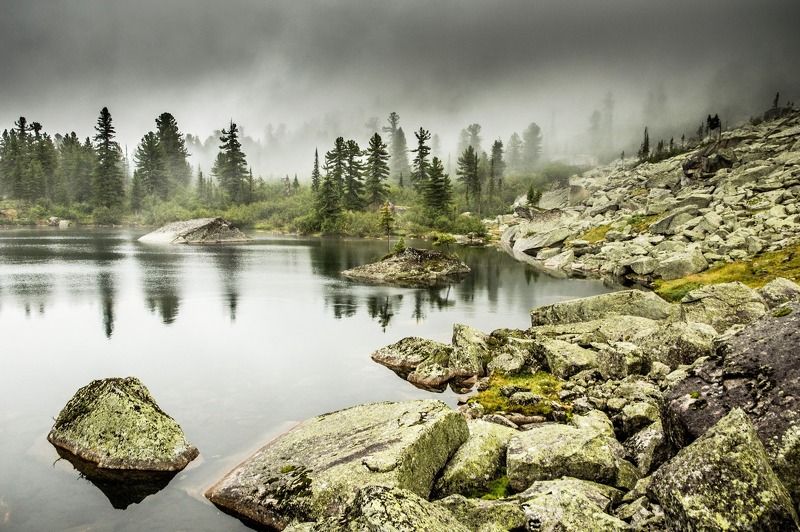 горные духи спустили тучиphoto preview