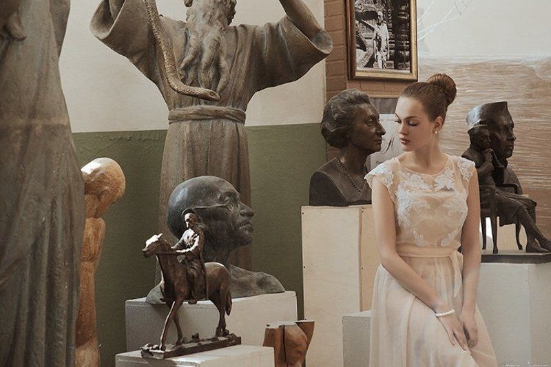 Portrait in the interiorphoto preview