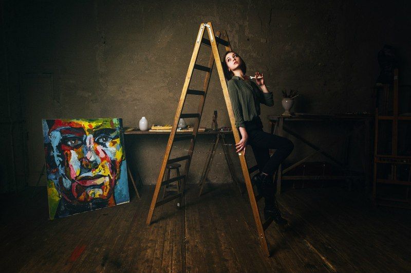 Art, Beautiful, Beauty, Fine art, Girl, Light, Model Fine artphoto preview