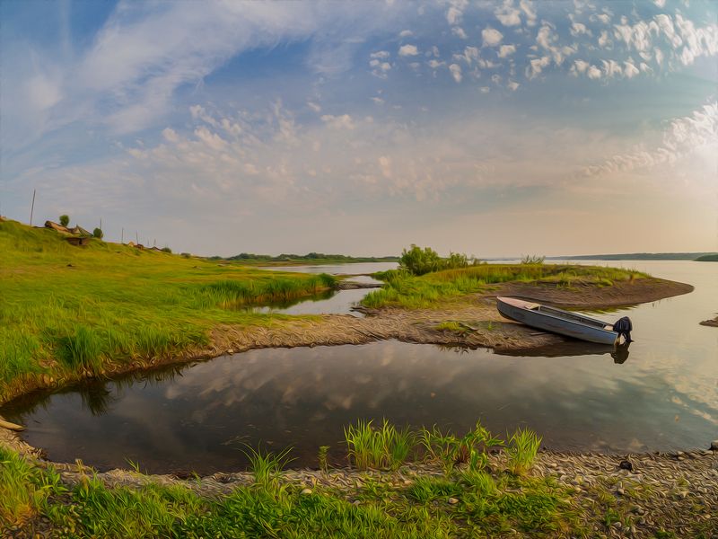 Енисей. Былого лета отголоски.photo preview