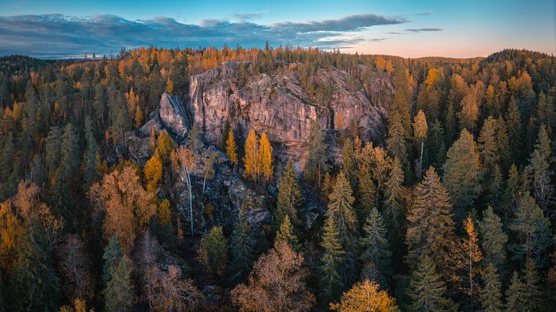 лен область, ленинградская область, осень, пейзаж, DJI, Mavic 3 Pro Осень...photo preview