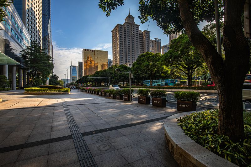 Китай. Гуанжоу. Город. Архитектура. Парк. Гуанжоу. Китай.photo preview