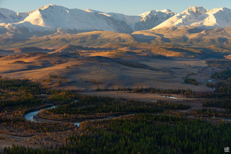 алтай Изгибы реки Чуяphoto preview