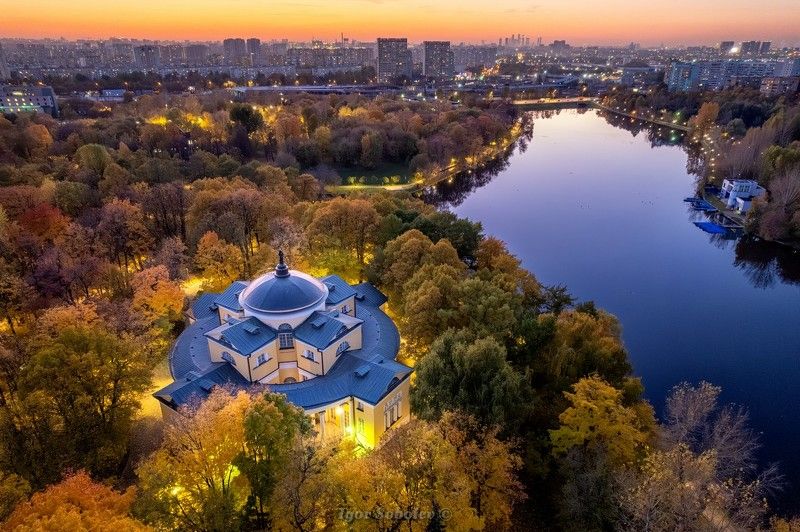 москва, аэросъемка, люблино Усадьба Дурасова в Люблиноphoto preview