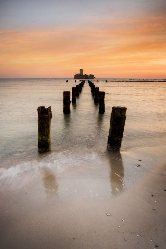 Sea, Nature, Beach, Water, Cloud, Sky, Baltic, Landscape, Gdynia, Poland, Babie-Doły Babie Doły фото превью