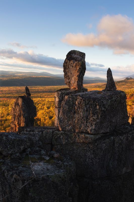 Инзерские зубчатки, Урал, Южный урал Балансирующие камниphoto preview