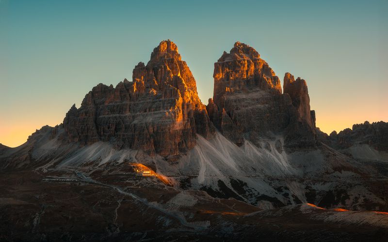 #landscape #nature #mountain  #sunrise #sunset #sundown #peak #italy #nature #light The famous toothphoto preview
